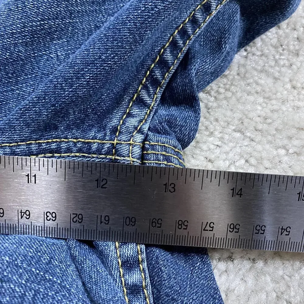 Y2K Levis Carpenter Jeans Mens 36x32 Blue Loose Straight Utility Denim Workwear